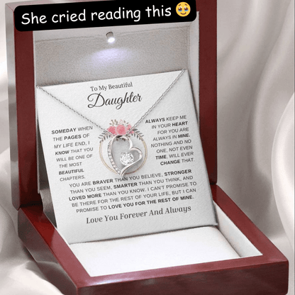 (ALMOST SOLD OUT) Braver Than You Believe-Daughter Necklace