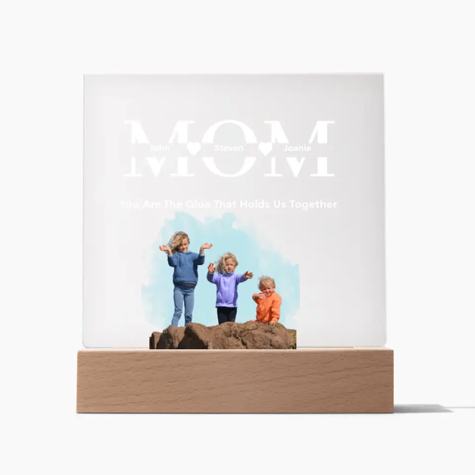 Mom Personalized Acrylic Plaque New