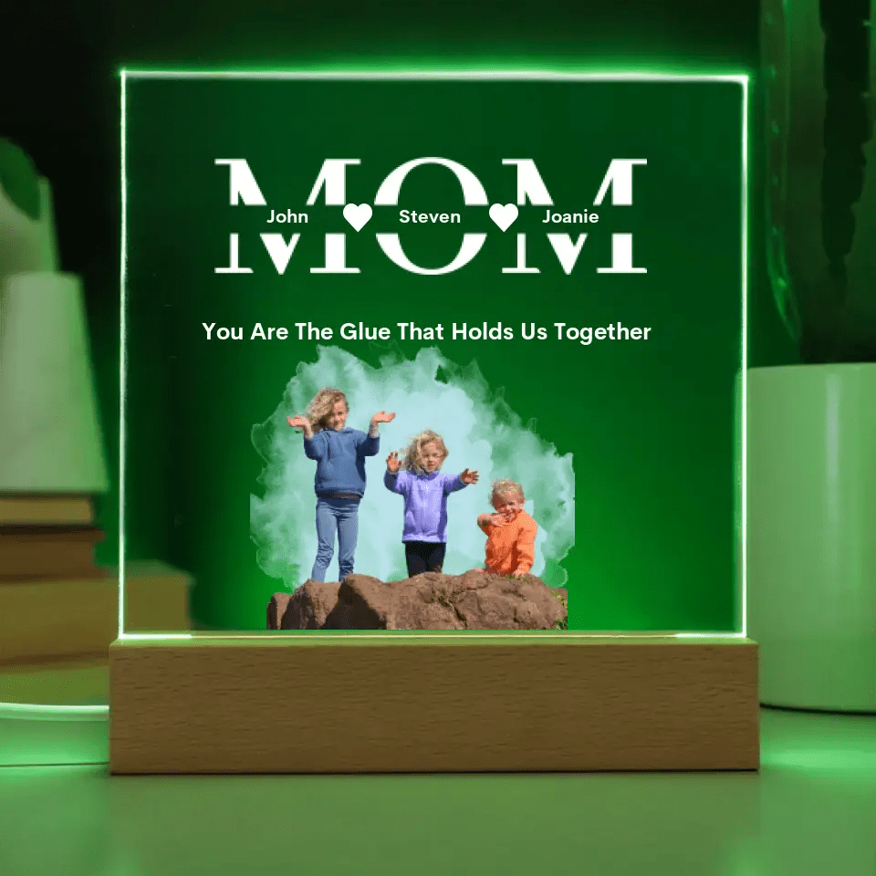 Mom Personalized Acrylic Plaque New