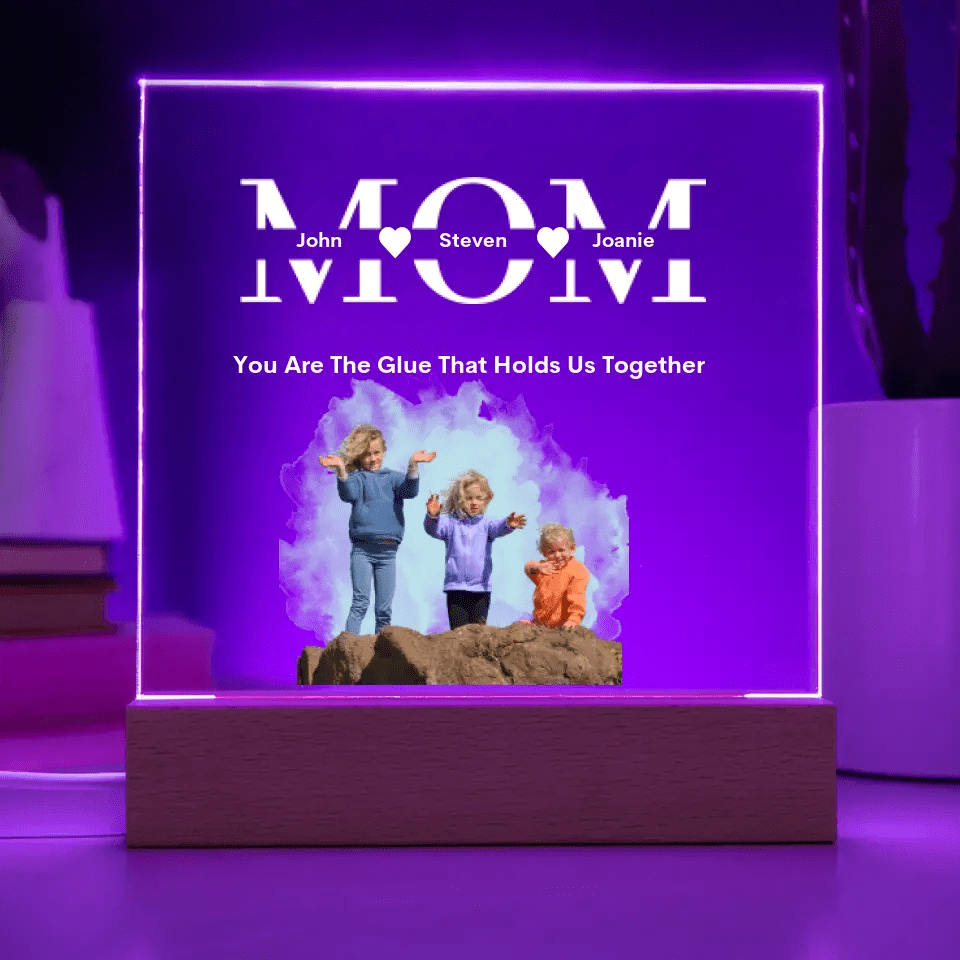 Mom Personalized Acrylic Plaque New