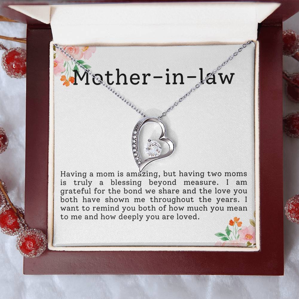 The Bond We Share-Endless Love Necklace-For Mother-In-Law