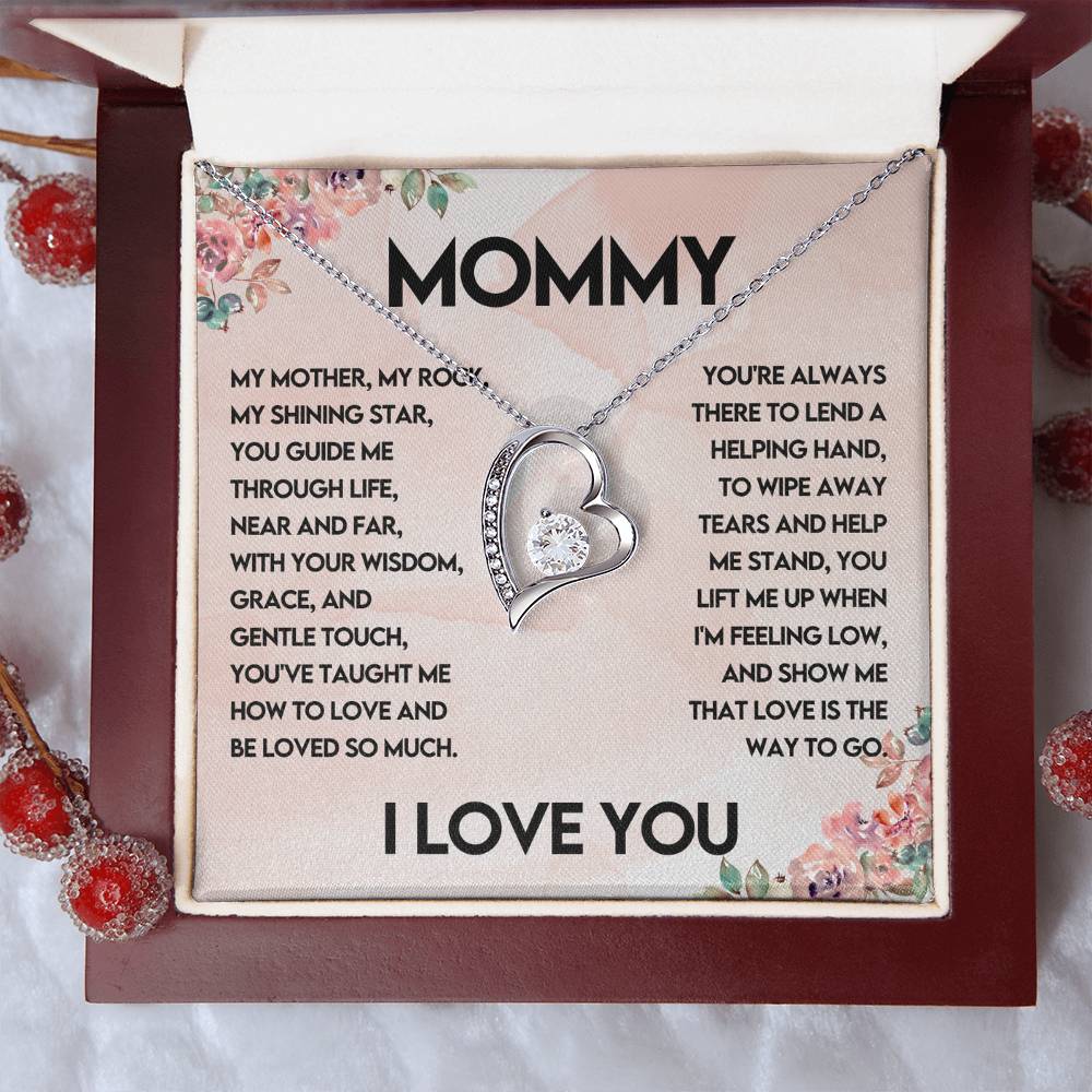 My Mother, My Rock, My Shinning Star-  Endless Love Necklace