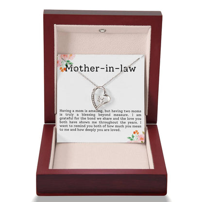 The Bond We Share-Endless Love Necklace-For Mother-In-Law