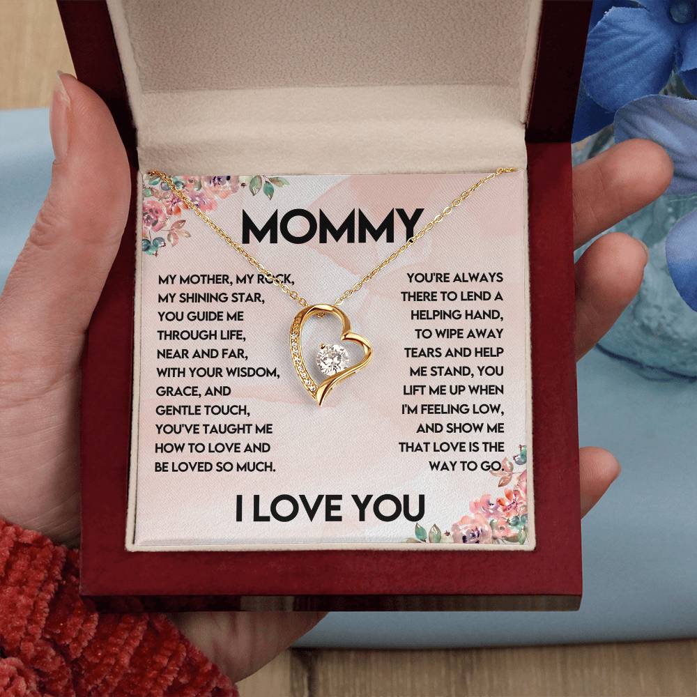 My Mother, My Rock, My Shinning Star-  Endless Love Necklace