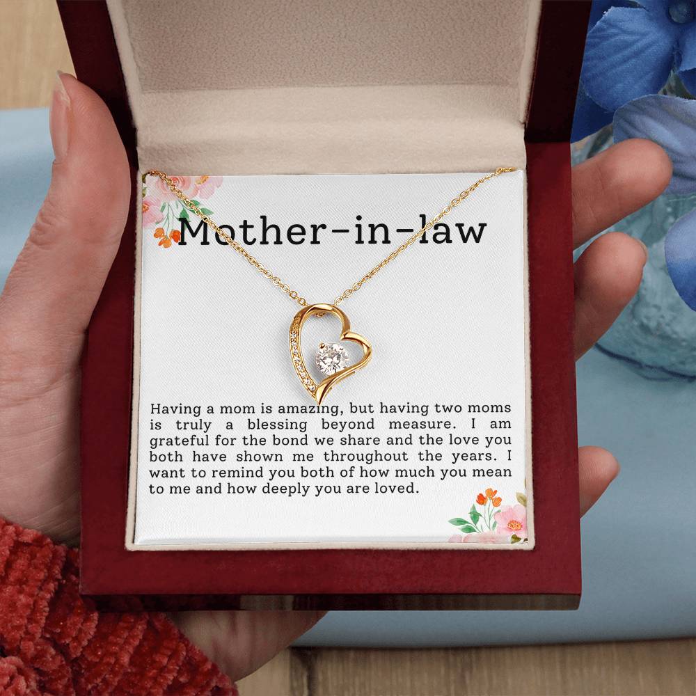 The Bond We Share-Endless Love Necklace-For Mother-In-Law