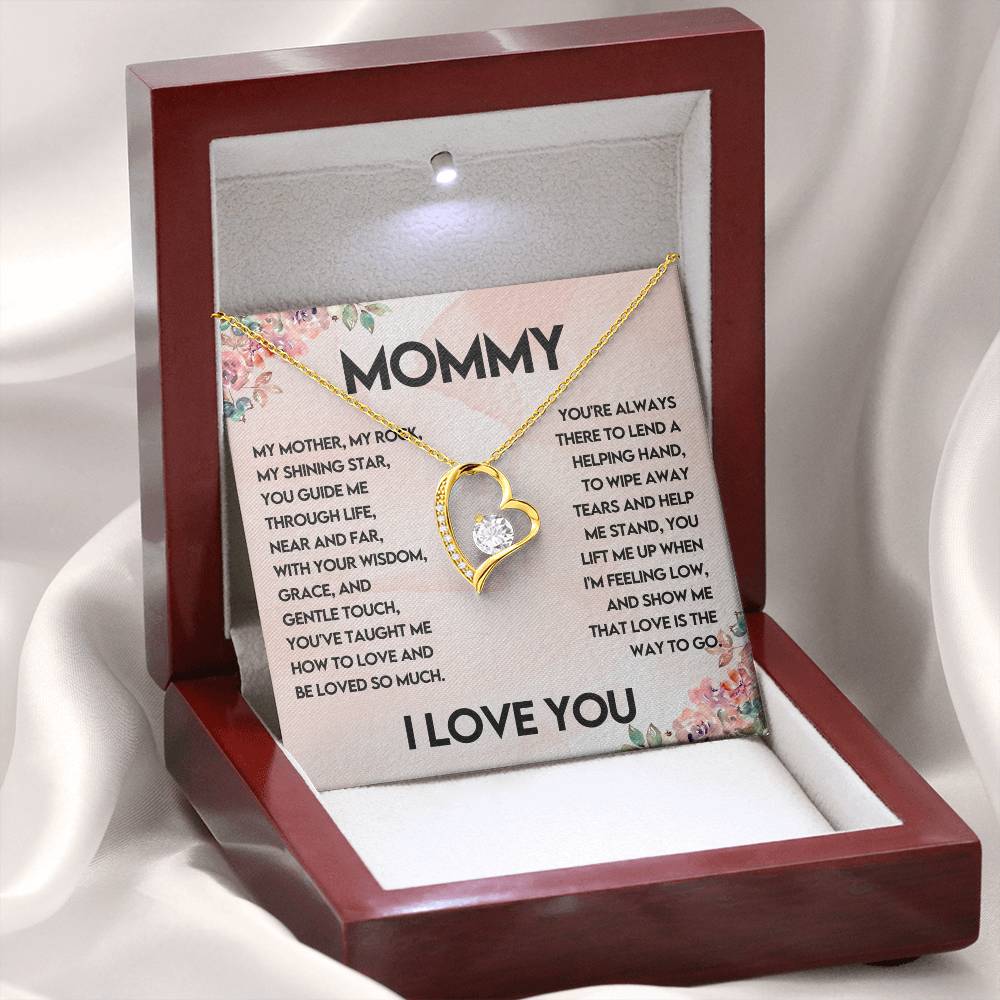 My Mother, My Rock, My Shinning Star-  Endless Love Necklace