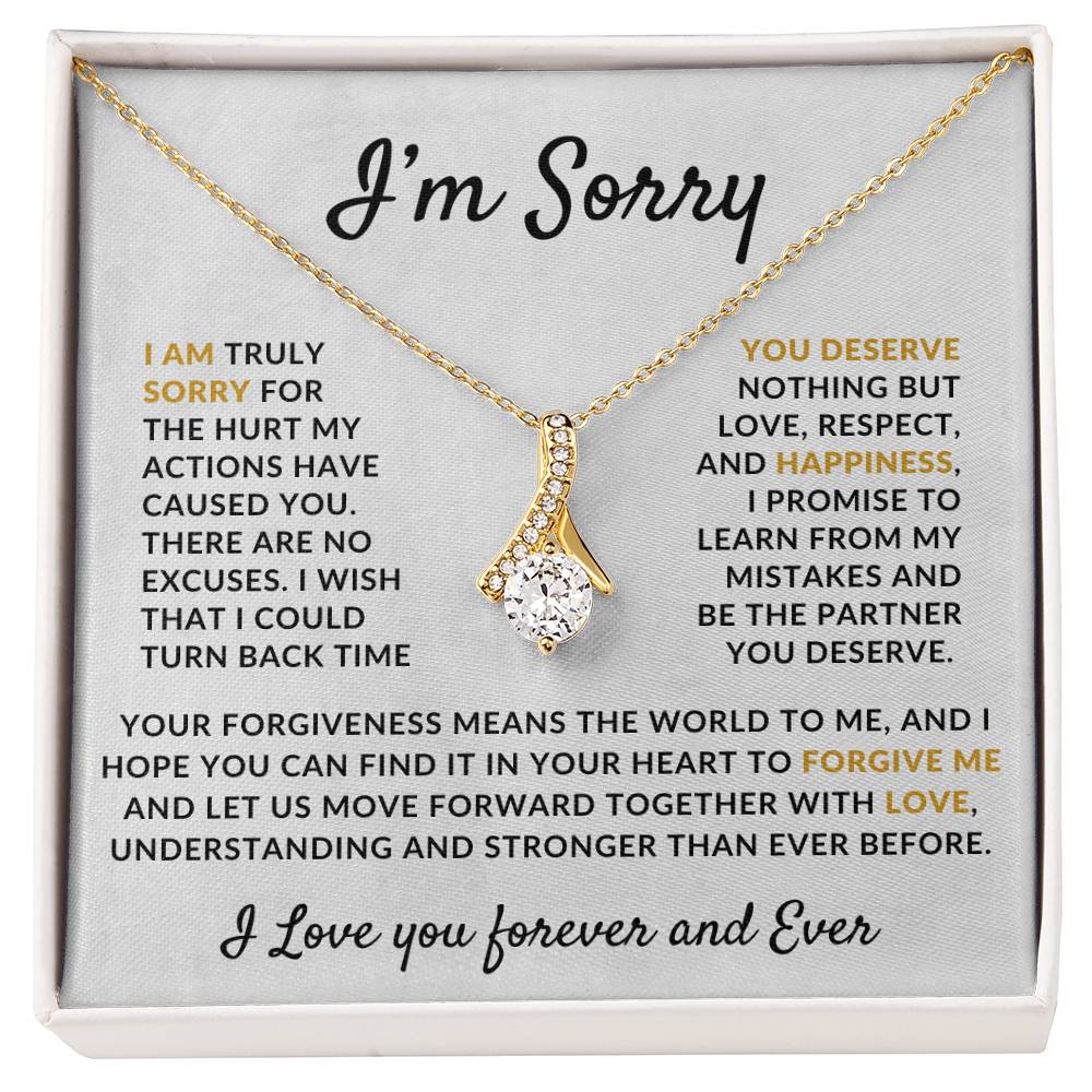 I AM TRULY SORRY - ENCHANTING BEAUTY NECKLACE