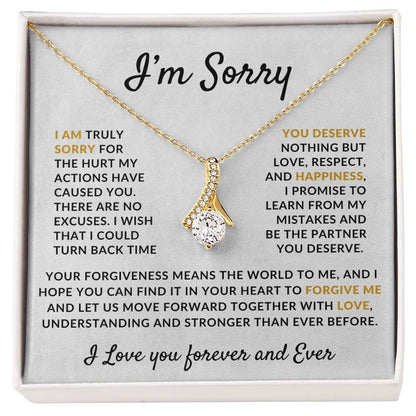 I AM TRULY SORRY - ENCHANTING BEAUTY NECKLACE