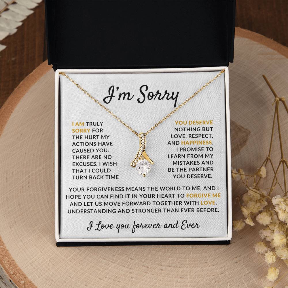 I AM TRULY SORRY - ENCHANTING BEAUTY NECKLACE