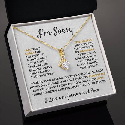 I AM TRULY SORRY - ENCHANTING BEAUTY NECKLACE