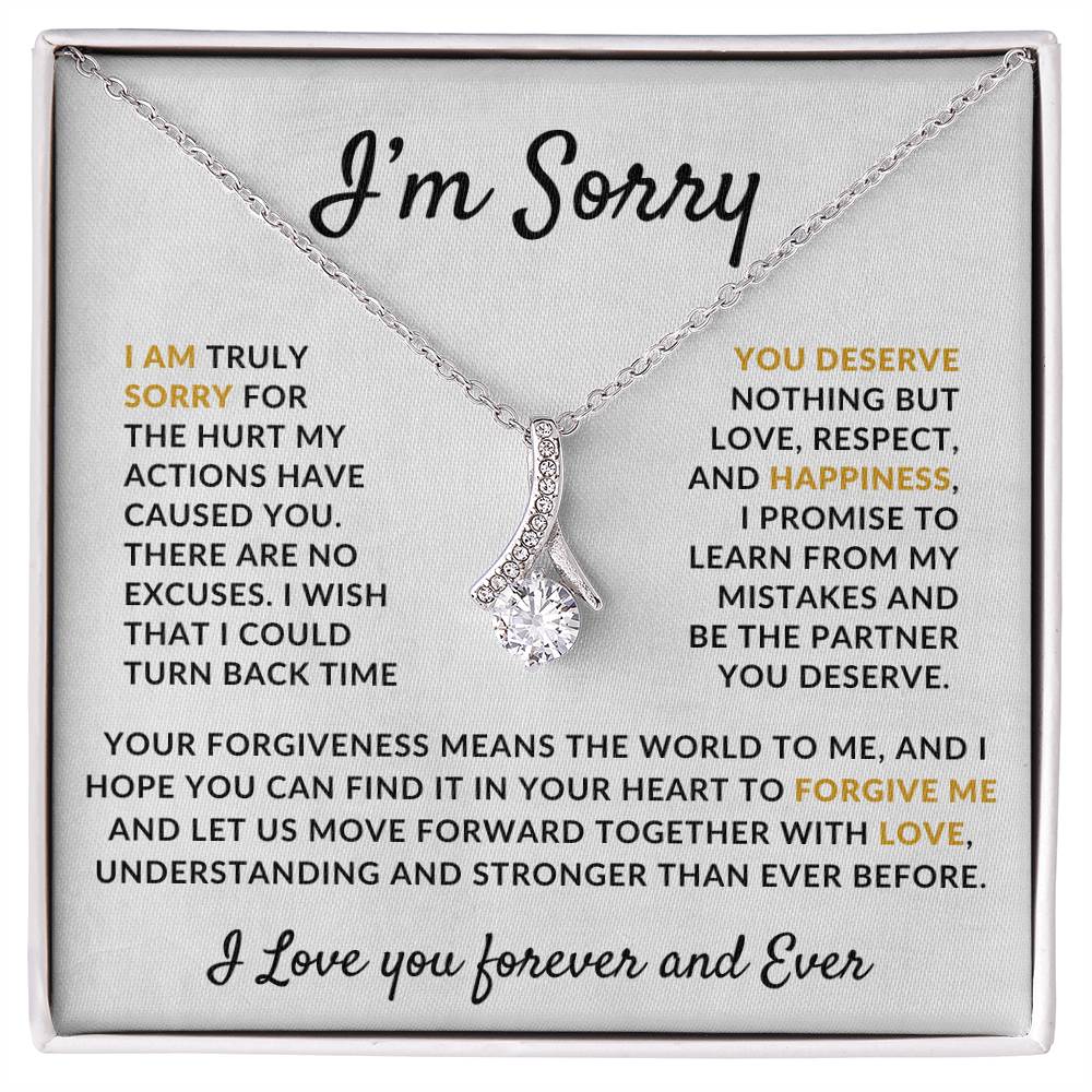 I AM TRULY SORRY - ENCHANTING BEAUTY NECKLACE