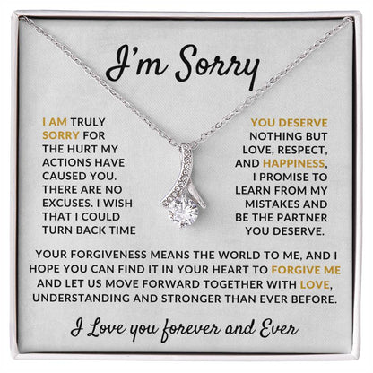 I AM TRULY SORRY - ENCHANTING BEAUTY NECKLACE