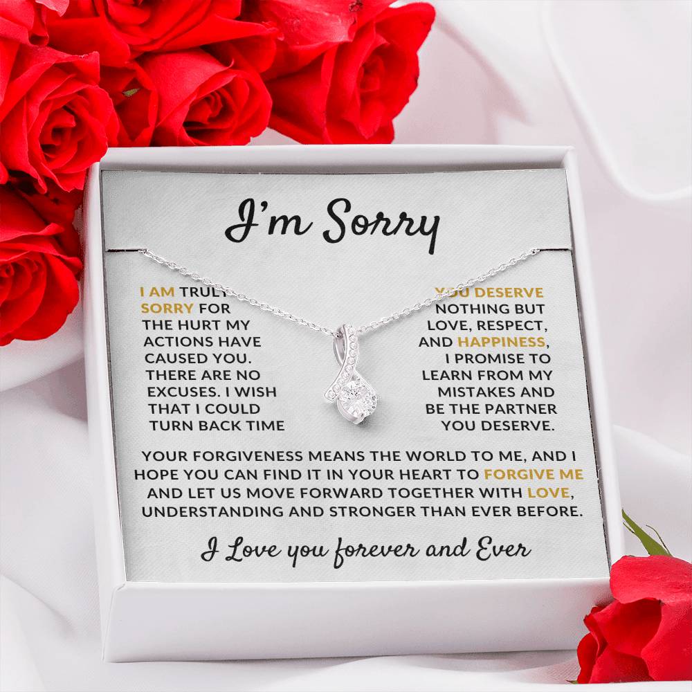 I AM TRULY SORRY - ENCHANTING BEAUTY NECKLACE