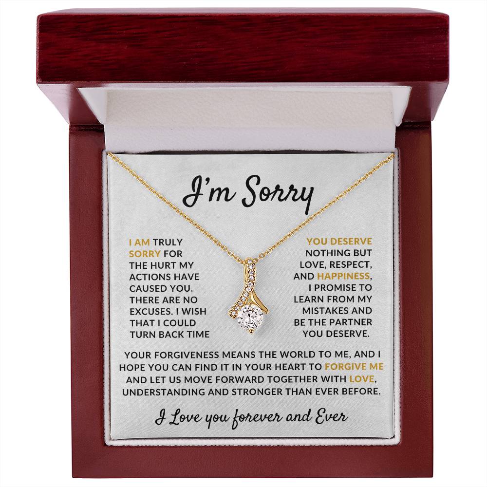 I AM TRULY SORRY - ENCHANTING BEAUTY NECKLACE