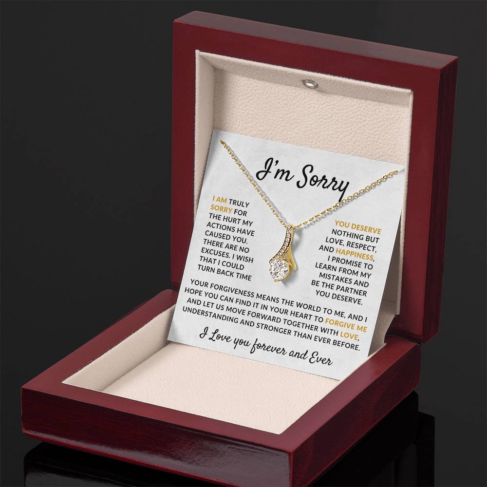 I AM TRULY SORRY - ENCHANTING BEAUTY NECKLACE