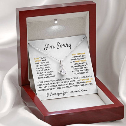 I AM TRULY SORRY - ENCHANTING BEAUTY NECKLACE