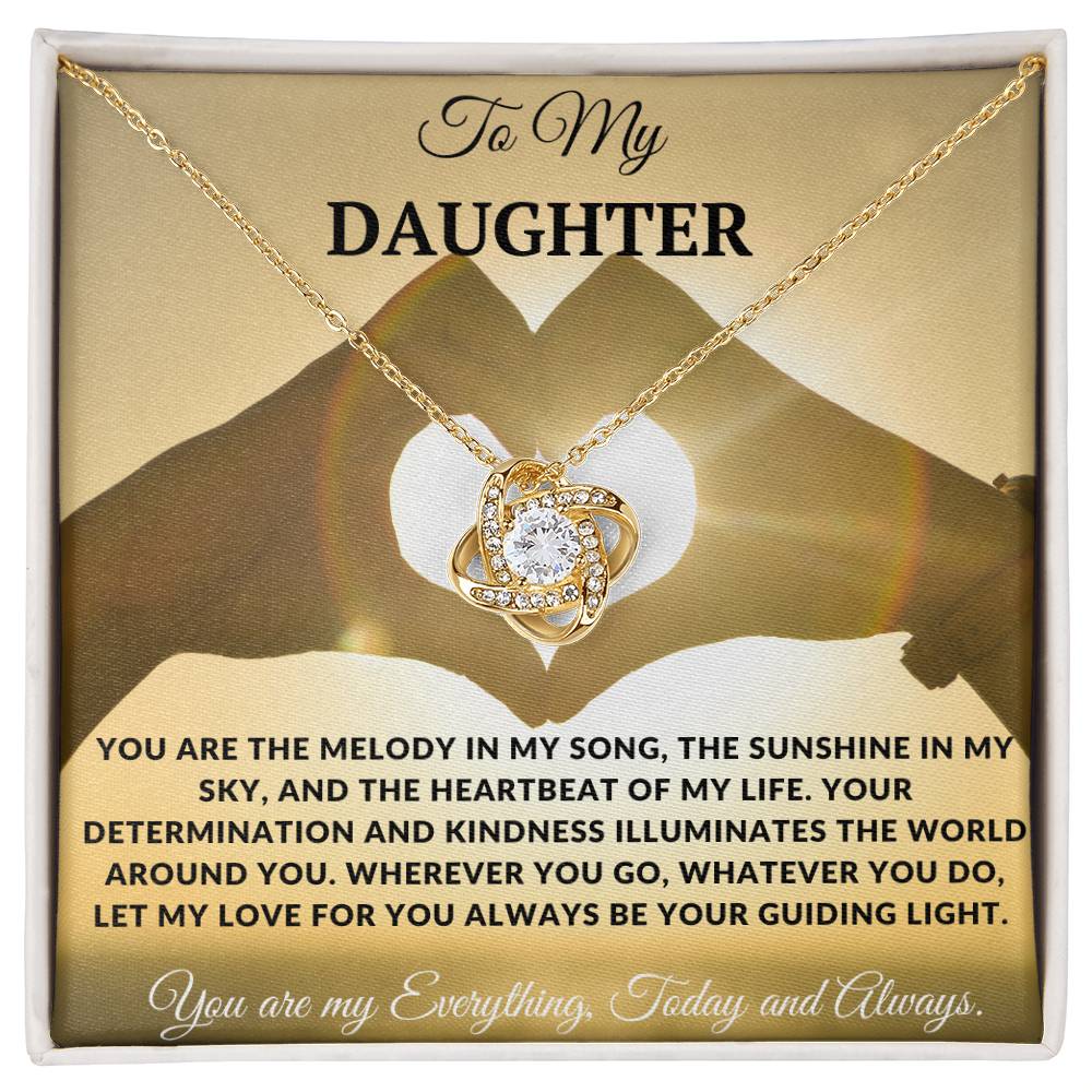 My love for you always be your guiding light-Forever Together Necklace