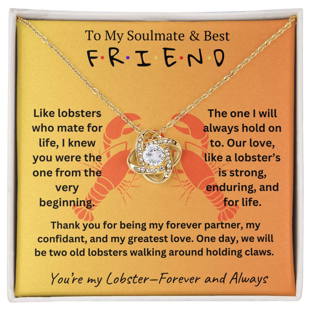 You're my Lobster-Forever and Always- Forever Together Necklace