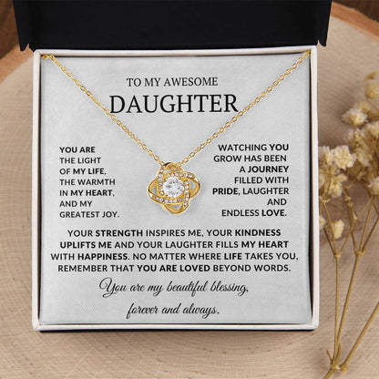 You are Loved Beyond Words - Forever Together Necklace