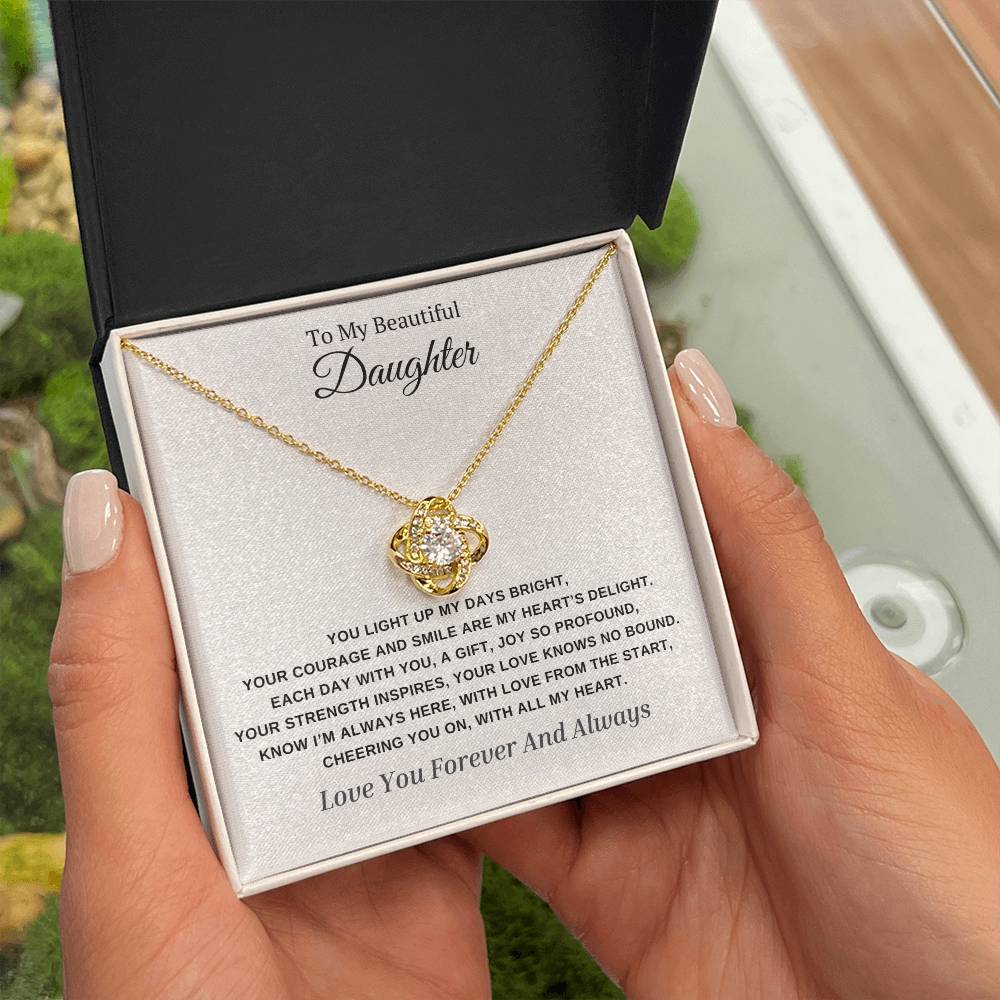 YOU LIGHT UP MY DAYS BRIGHT- FOREVER TOGETHER NECKLACE