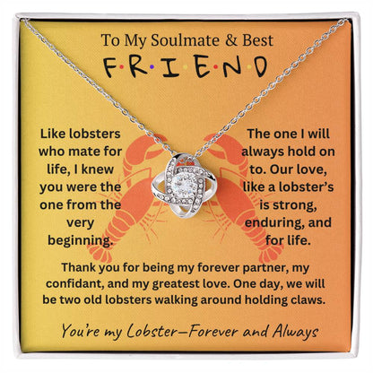 You're my Lobster-Forever and Always- Forever Together Necklace