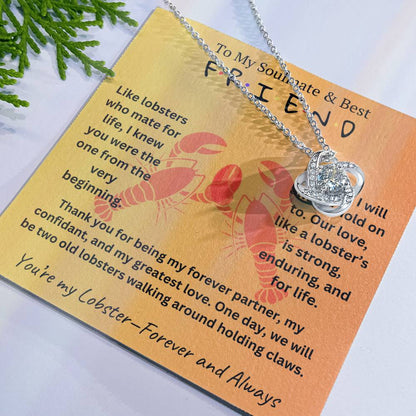 You're my Lobster-Forever and Always- Forever Together Necklace