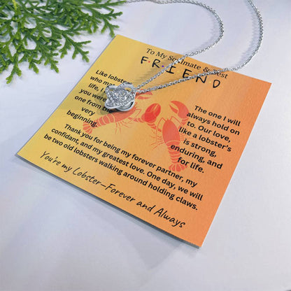 You're my Lobster-Forever and Always- Forever Together Necklace