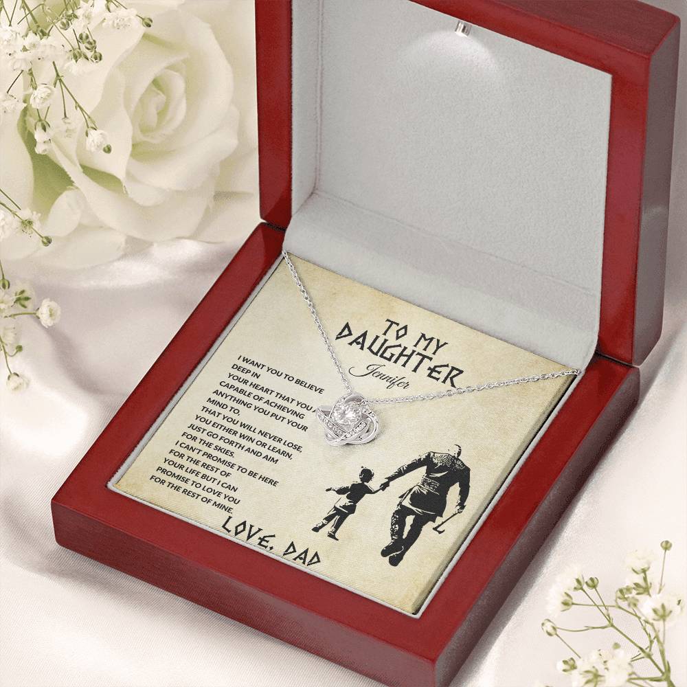 To My Daughter-Forever Together Necklace-(Best Seller!)