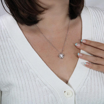 Love Knot Necklace Symbolizes The Unbreakable Connection Between Two Souls