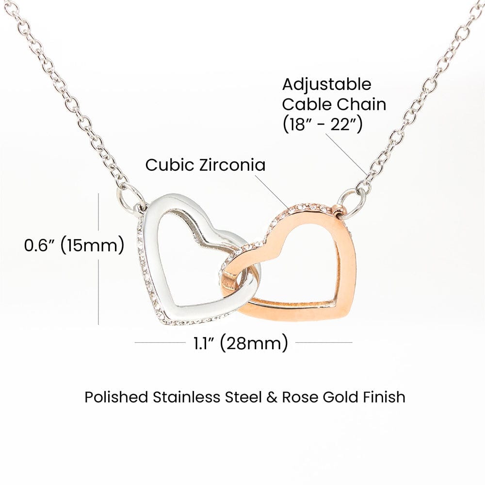 Interlocking Hearts Necklace A Symbol Of Eternal Union