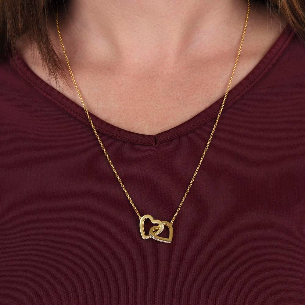 Interlocking Hearts Necklace A Symbol Of Eternal Union