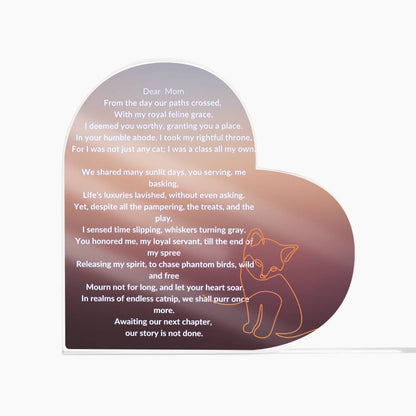 Cat Plaque Memorial