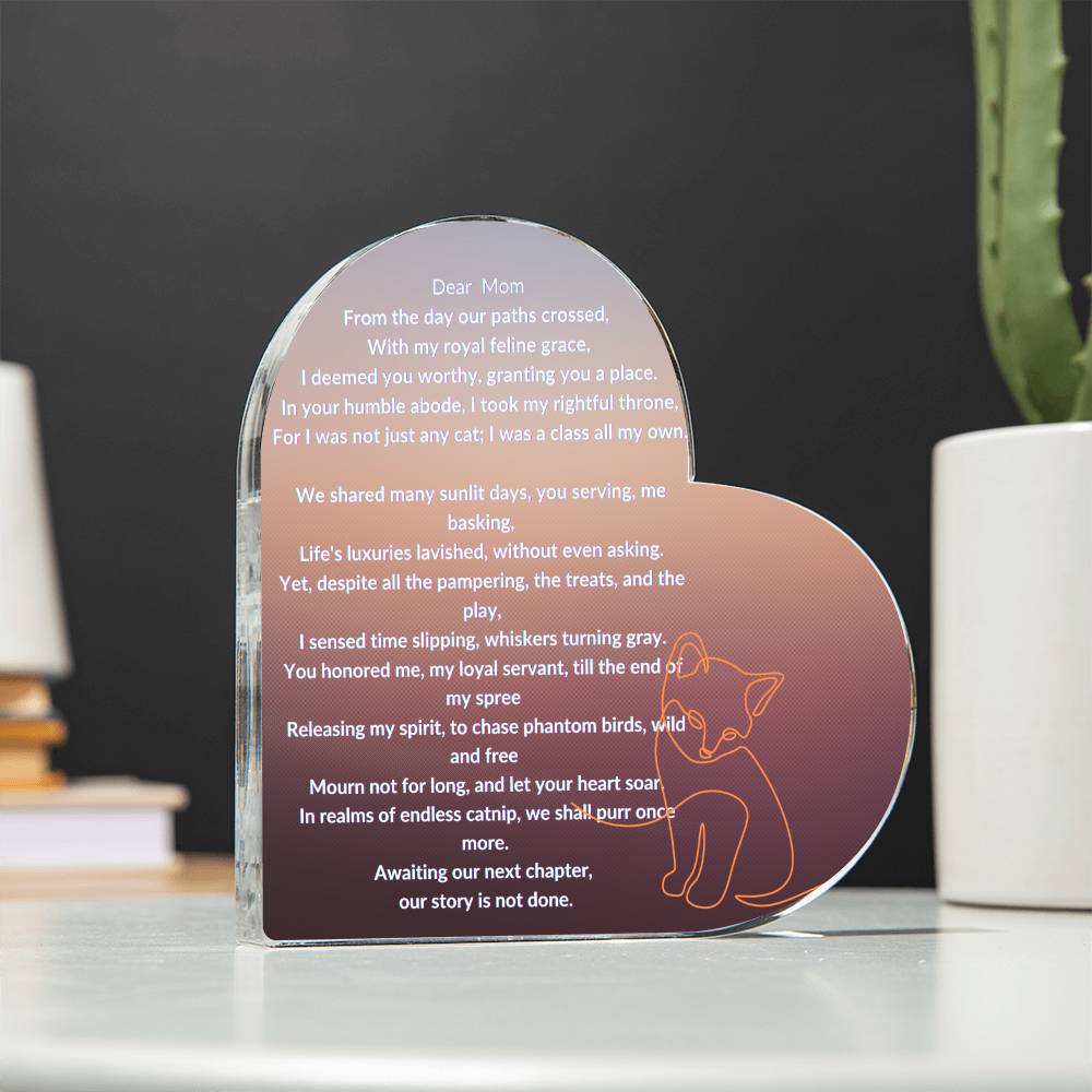 Cat Plaque Memorial