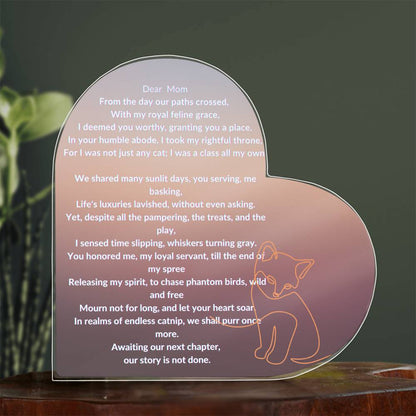 Cat Plaque Memorial