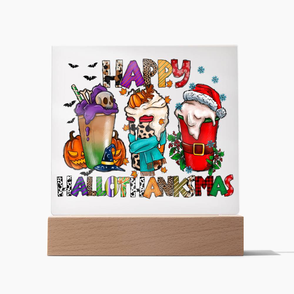 HappyHallothankmas-Acrylic Placa acrílica más vendida