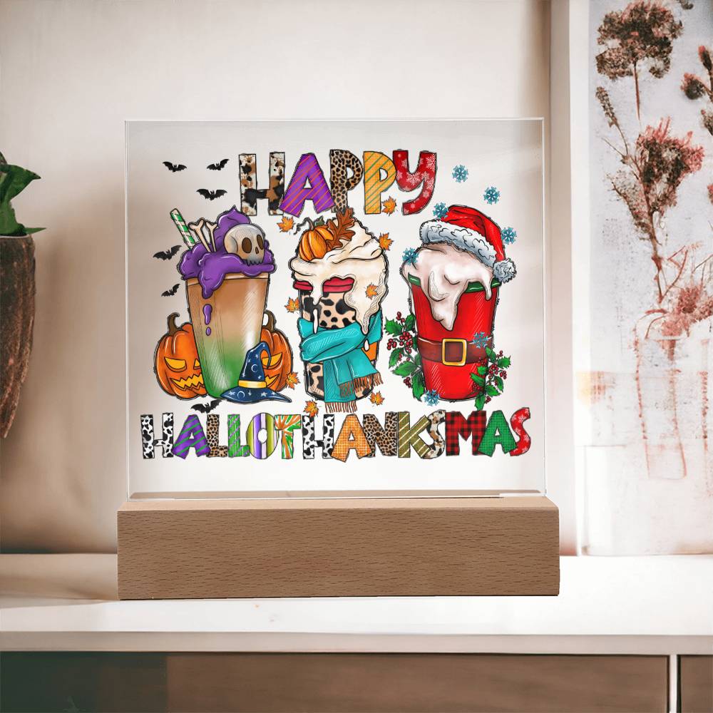 HappyHallothankmas-Acrylic Placa acrílica más vendida