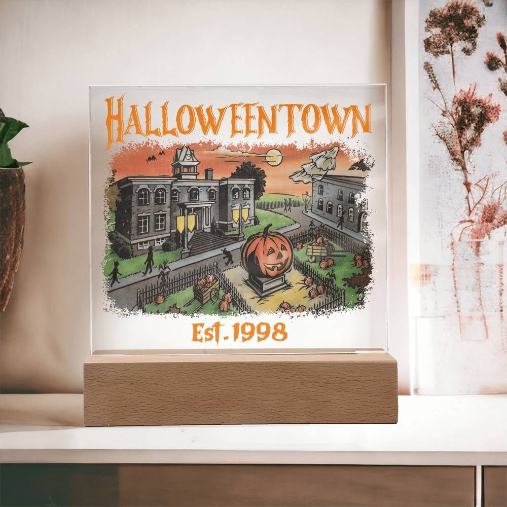 Placa acrílica más vendida de HalloweenTown-Acrylic