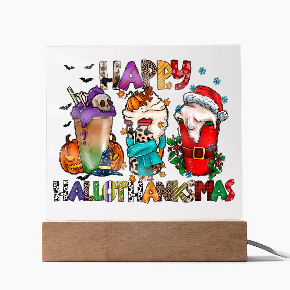 HappyHallothankmas-Acrylic Placa acrílica más vendida