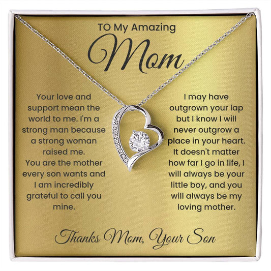 Thanks Mom -Forever Love Necklace From Son