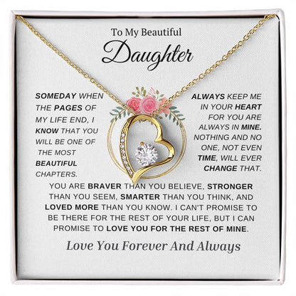 (ALMOST SOLD OUT) Braver Than You Believe-Daughter Necklace