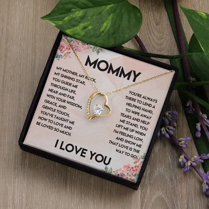 My Mother, My Rock, My Shinning Star-  Endless Love Necklace