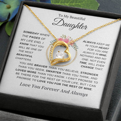 (ALMOST SOLD OUT) Braver Than You Believe-Daughter Necklace