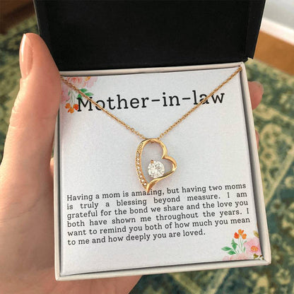 The Bond We Share-Endless Love Necklace-For Mother-In-Law