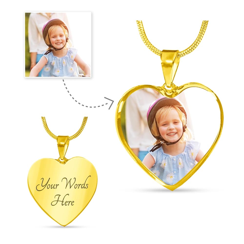 Personalized Custom Photo Luxury Necklace