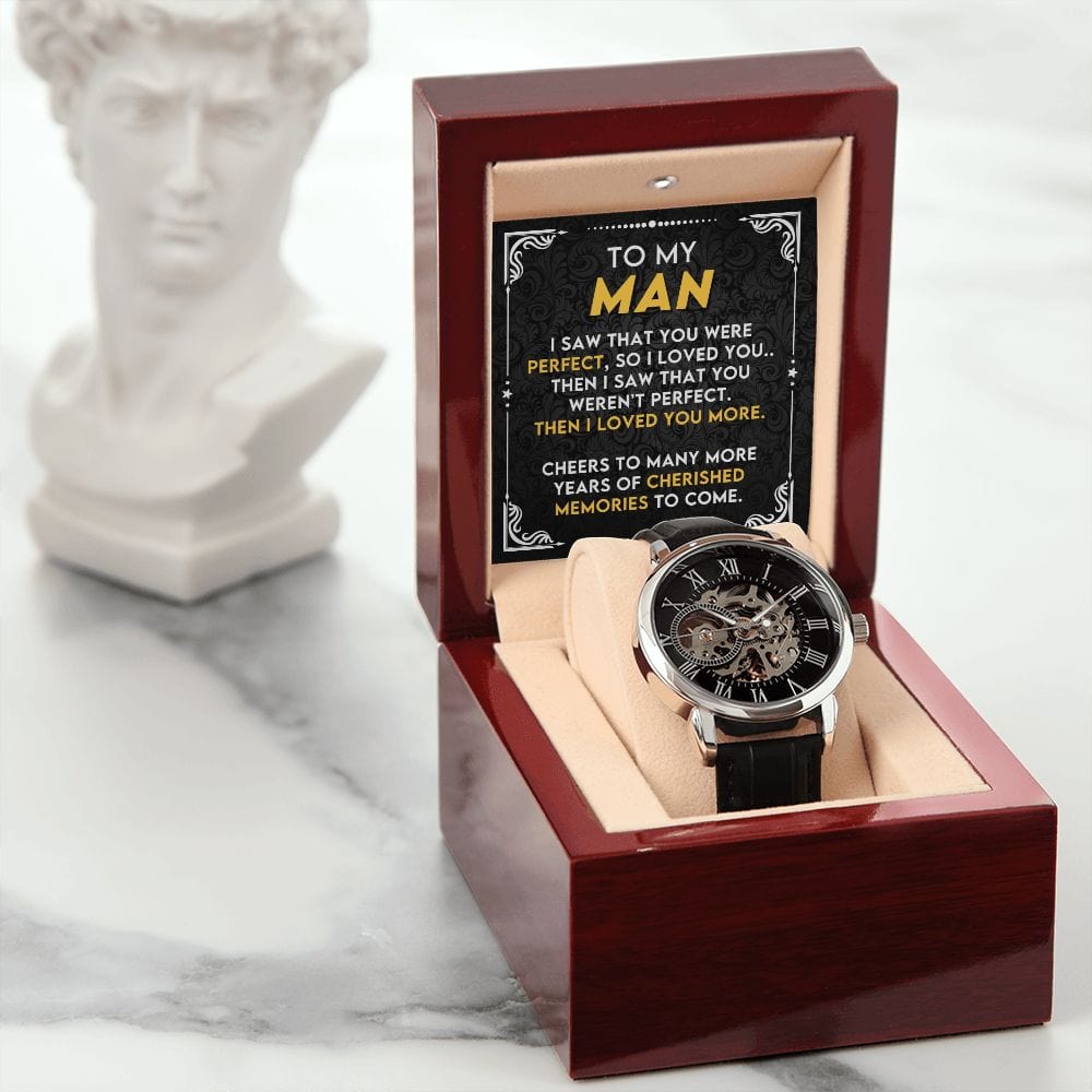 To My Man-Openwork Watch