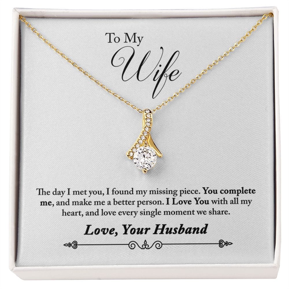 To Wife From Husband -Alluring Beauty Necklace