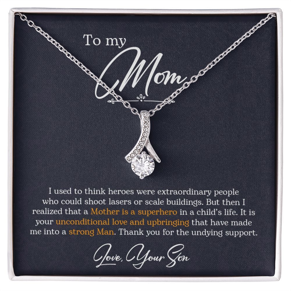 To My Mom - Alluring Beauty Necklace