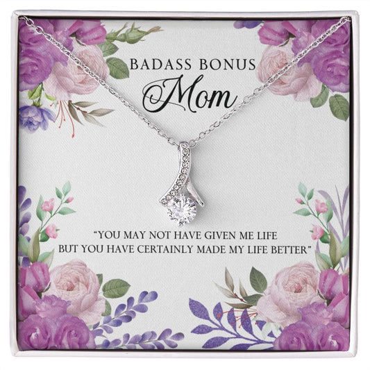 BadAss Bonus Mom- Alluring Beauty Necklace