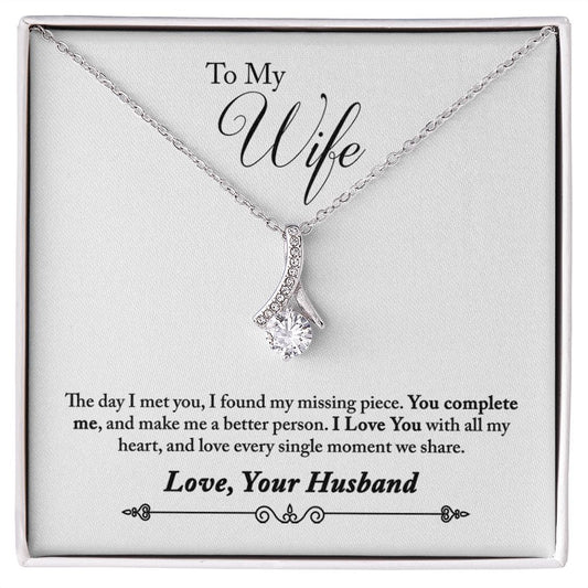 To Wife From Husband -Alluring Beauty Necklace