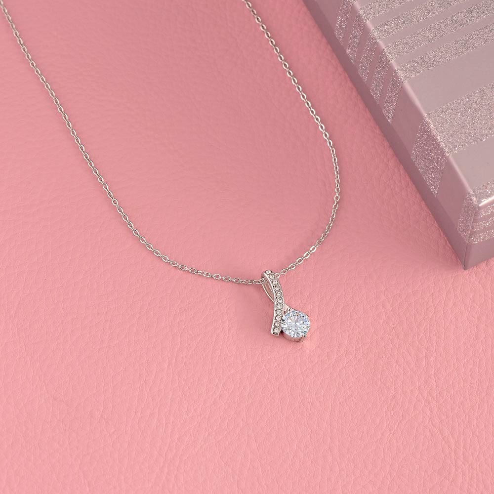 To My Soulmate,  Each Time I Think Of You- Alluring Beauty Necklace